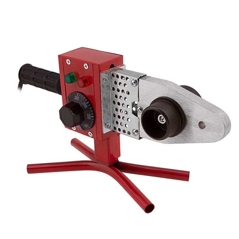 Аппарат для сварки пластиковых труб К W 800, 800 Вт, 300 °C, 20-25-32-40-50-63 мм, металлический кейс Kronwerk (94214)