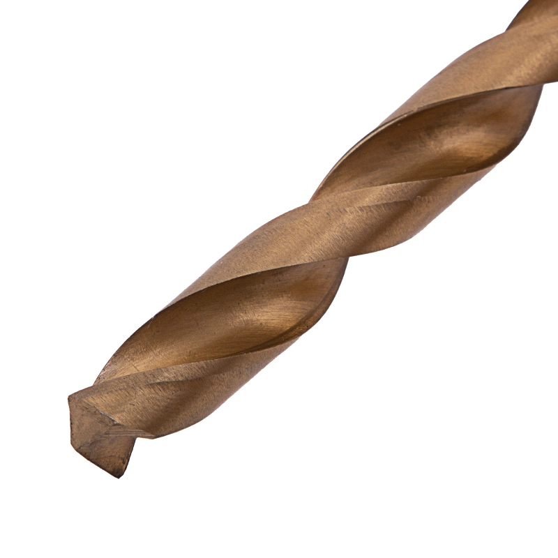 Сверло по металлу, 10 мм, HSS, нитридтитановое покрытие, цилиндрический хвостовик Matrix (717950)