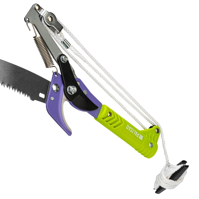 Сучкорез штанговый с пилой, прямой рез, пластиковая тулейка 25 мм, Palisad (60581)