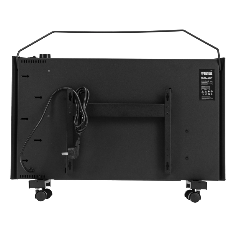 Конвектор электрический XCE-1500 B, 230 В, 1500 Вт, X-образный нагреватель Denzel (98128)