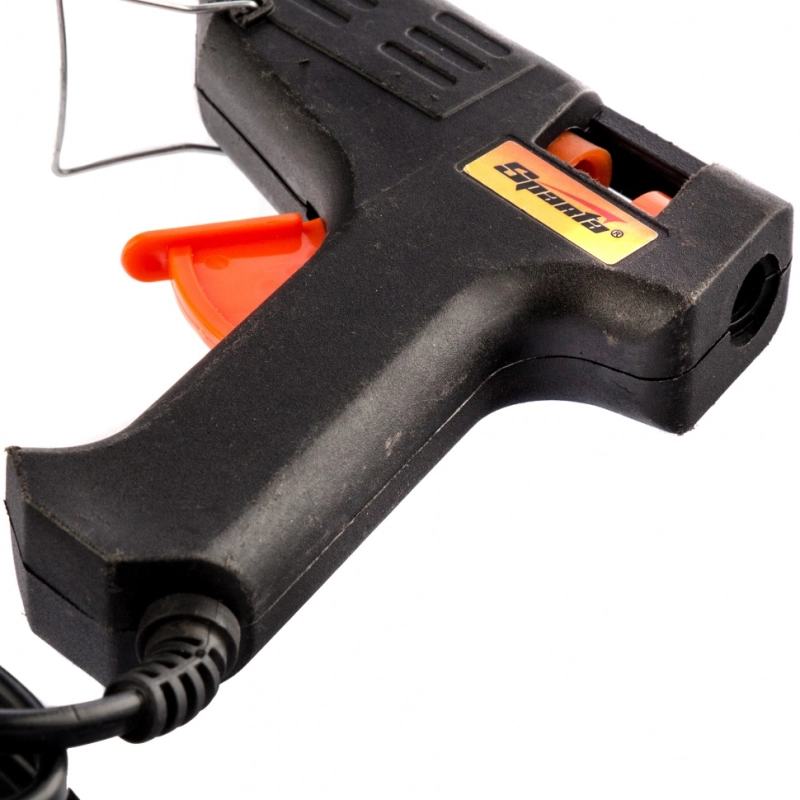 Клеевой пистолет 7 мм, 20 Вт, 2.5 г/мин Sparta (93021)