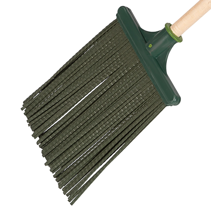 Метла полипропиленовая, 230 х 250 х 1490 мм, плоская, деревянный черенок, Сибртех (63228)