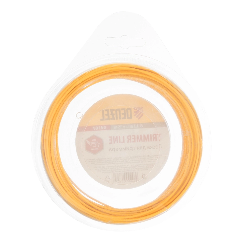 Леска для триммера, звезда, 1.3 мм х 15 м Denzel (96167)