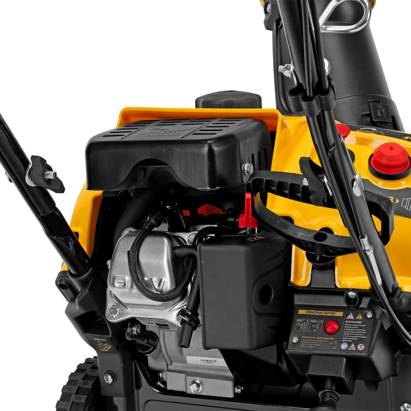 Бензиновая снегоуборочная машина SB 460 E, 99cc, эл.старт, шнек SnowCrusher Denzel (97649)