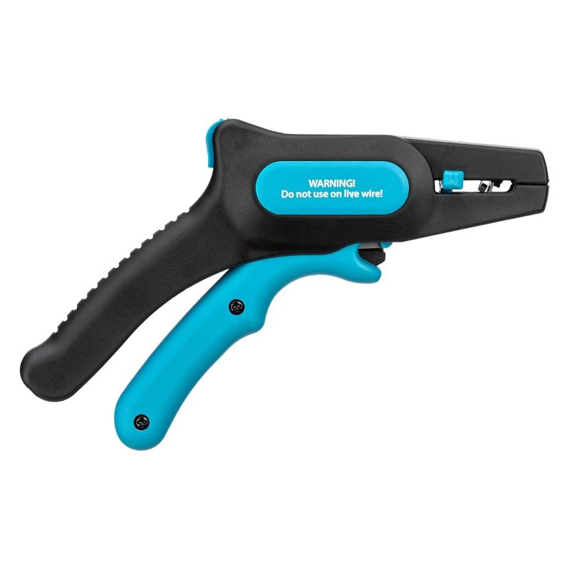 Щипцы для зачистки электропроводов 0.2-6 мм2 (10-24 AWG) лезвие: нержавеющая сталь Gross (17722)