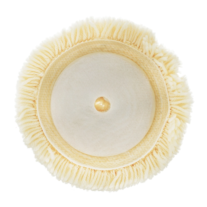 Насадка полировальная "под липучку", 180 мм, плетеная шерстяная нить Matrix (75958)