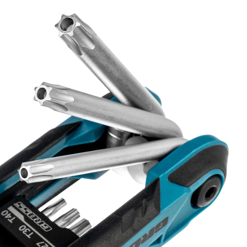 Набор ключей имбусовых Tamper-Torx , складные, 8 шт, CrV Gross (16413)