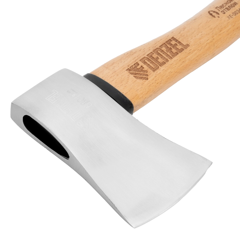 Топор кованый, 680 г, американский тип, буковая рукоятка, 360мм, EFP Denzel (21882)