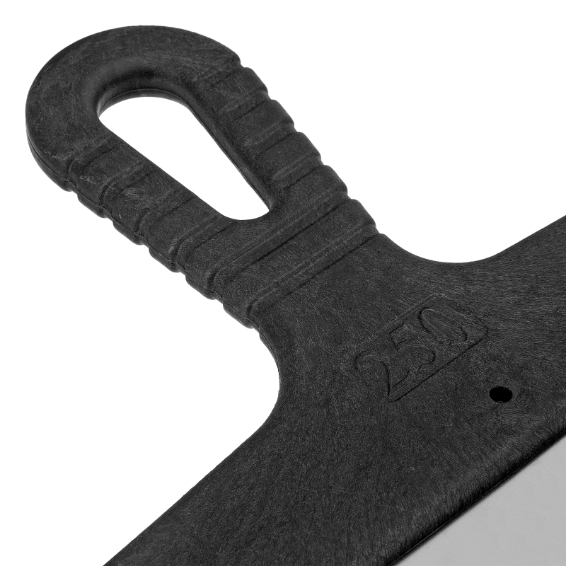 Шпатель фасадный из нержавеющей стали, 250 мм, пластмассовая ручка Сибртех (85439)