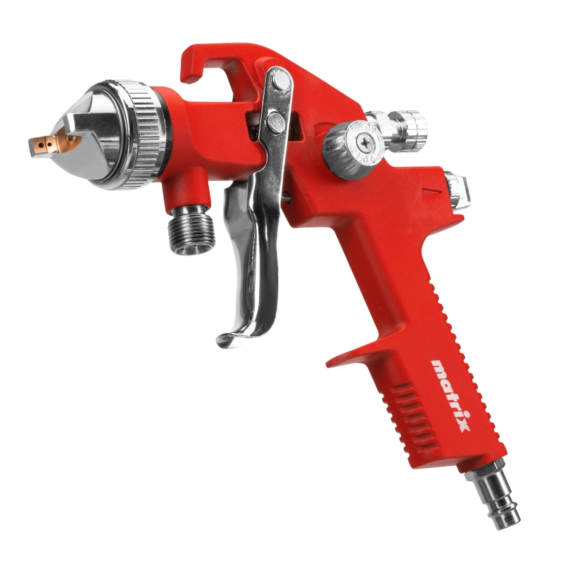 Краскораспылитель HVLP пневмат. с нижним бачком V= 1 л, сопло диаметром 1.4 мм Matrix (57319)