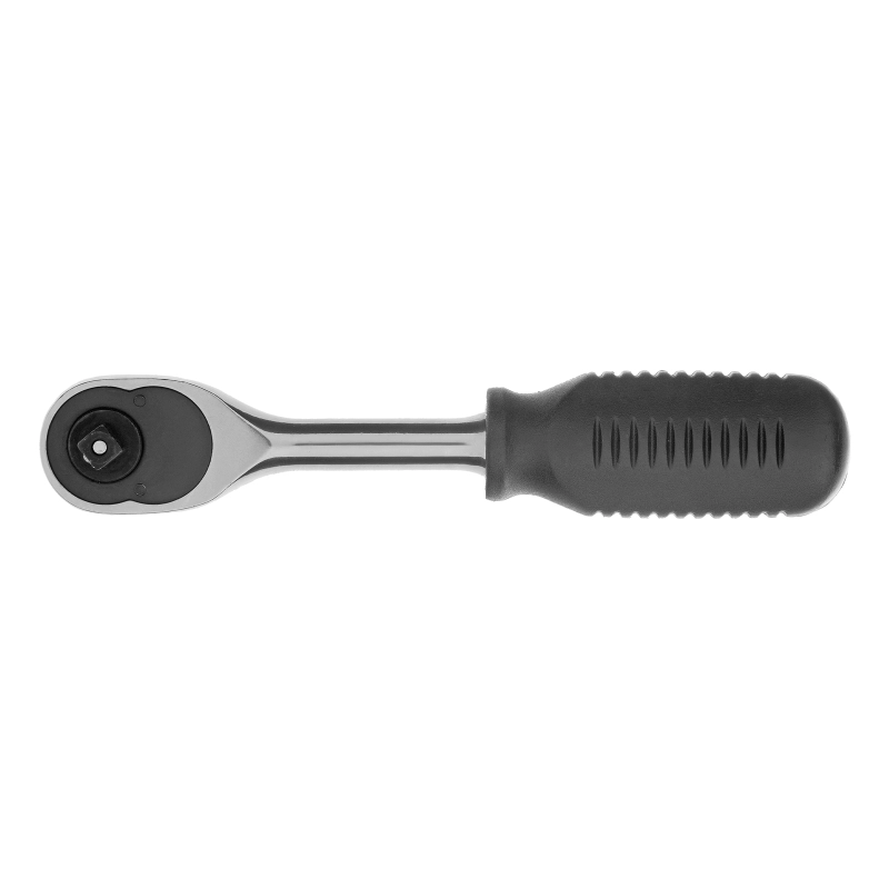 Ключ-трещотка 1/4", CrV, 45 зубьев, с быстрым сбросом, хром Matrix (14010)
