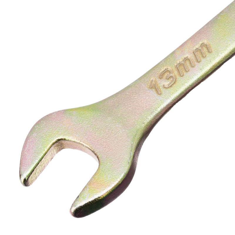 Ключ комбинированный, 13 мм, желтый цинк Сибртех (14979)