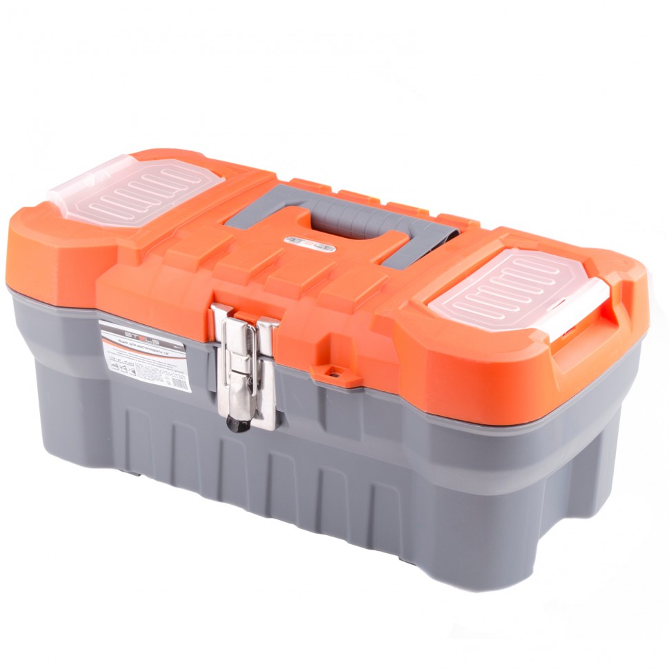 Ящик для инструмента с металлическими замками 16" 17.5 x 21х41 Stels (90711)