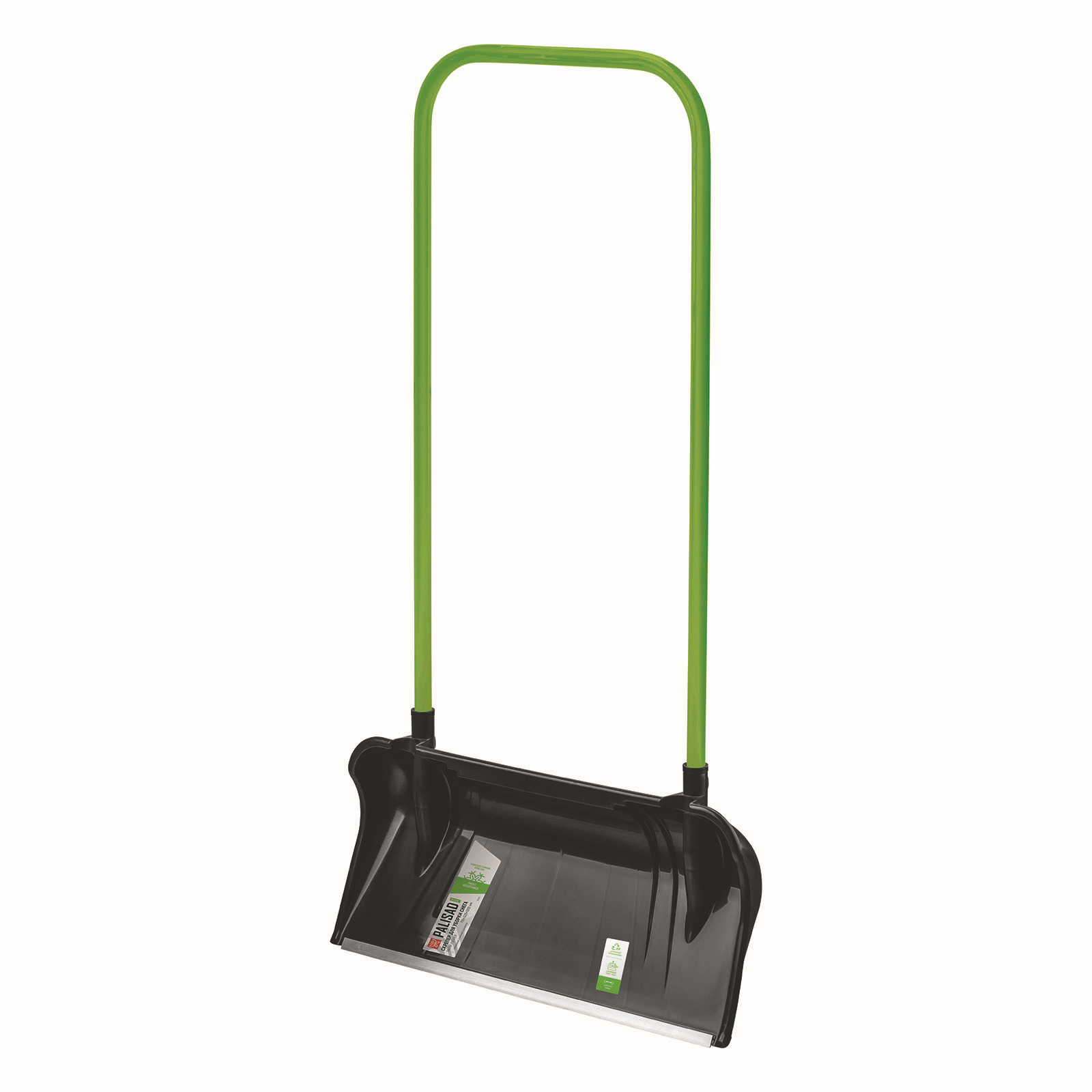 Скрепер для уборки снега, полипропилен, 710х320х1325 мм, усиленная стальная рукоятка, BASE Palisad (61689)