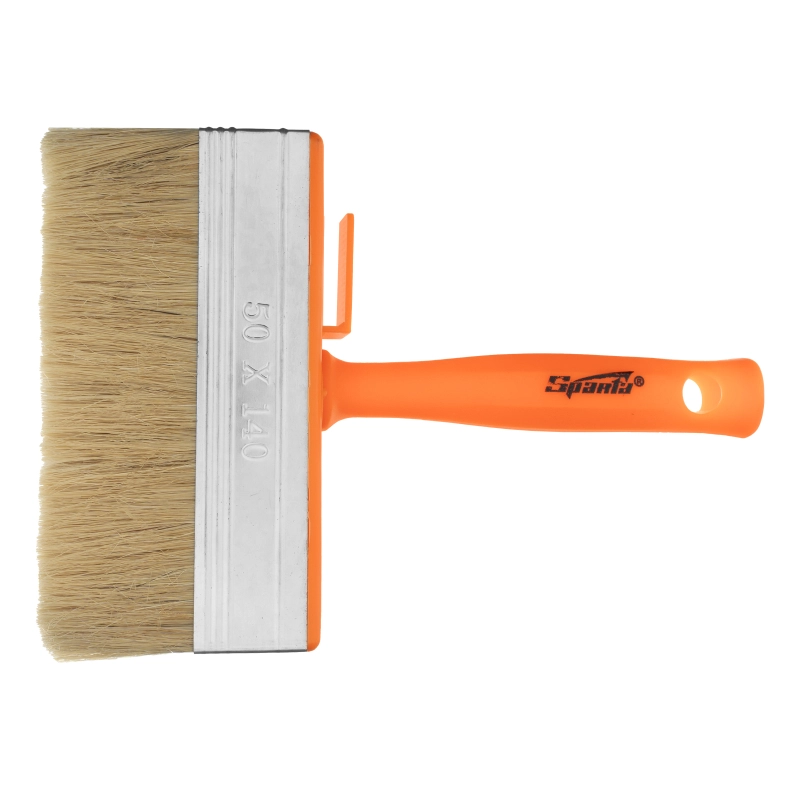 Кисть-ракля, 50х140 мм, натуральная щетина, пластмассовый корпус, пластмассовая ручка Sparta (841072)