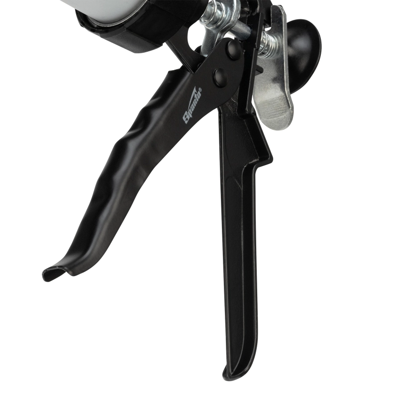 Пистолет для герметика, 400 мл, "закрытый", алюминиевый корпус, круглый шток 8 мм Sparta (886475)