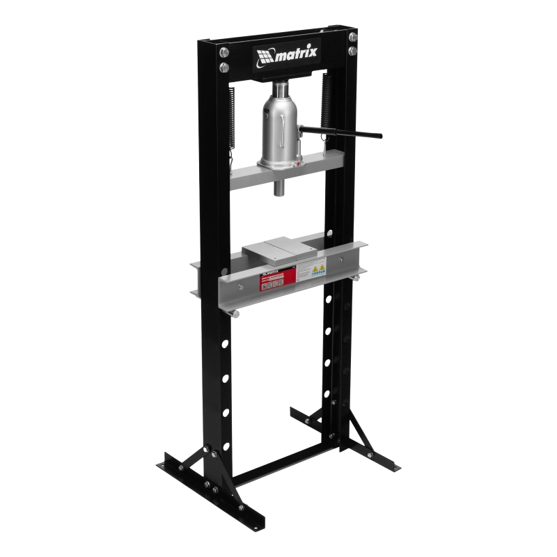 Пресс гидравлический, 20 т, 640 х 540 х 1500 мм. (комплект из 2 частей) Matrix (523205)
