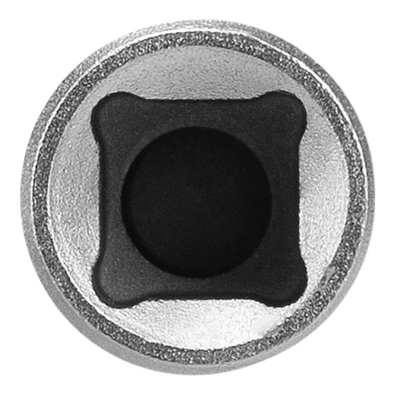 Головка с битой вставкой T10, квадрат 1/4, CrV Stels (13802)