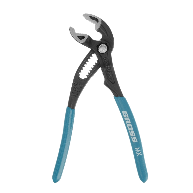 Клещи переставные, кнопочный механизм, обливные рукоятки, 180 мм Gross (15711)