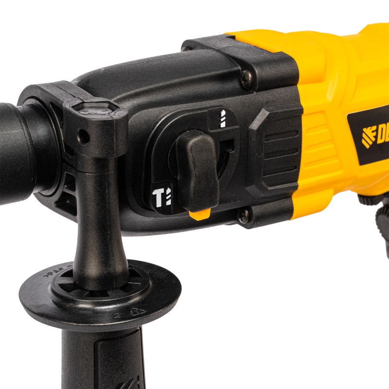 Перфоратор электрический RH-400-12, SDS-plus, 400 Вт, 1.2 Дж, 2 режима Denzel (26601)