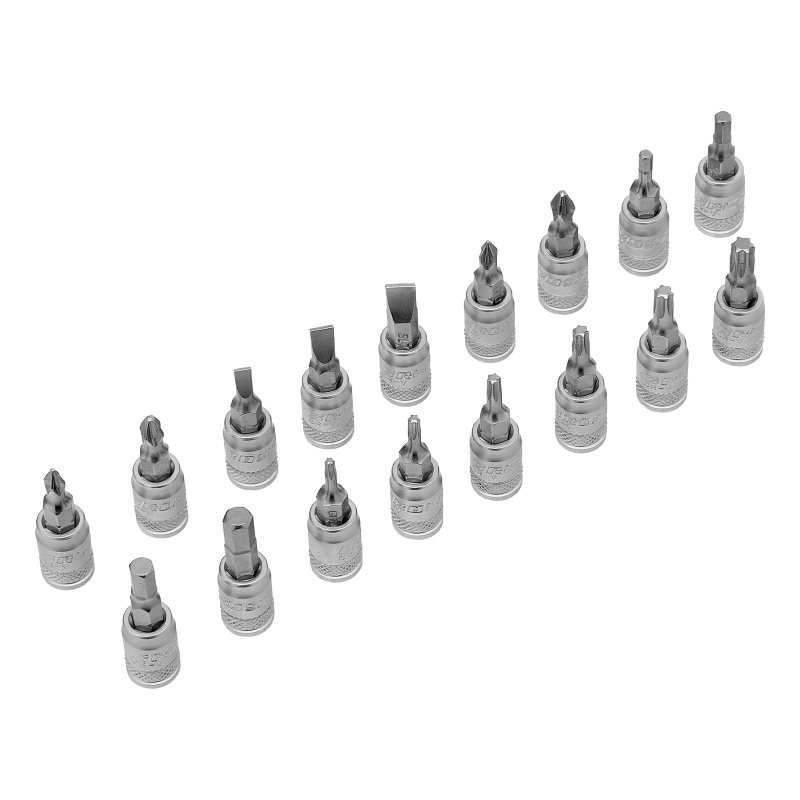 Набор инструментов, 1/4", 1/2", CrV, 120 зубьев, 82 предмета Gross (14149)
