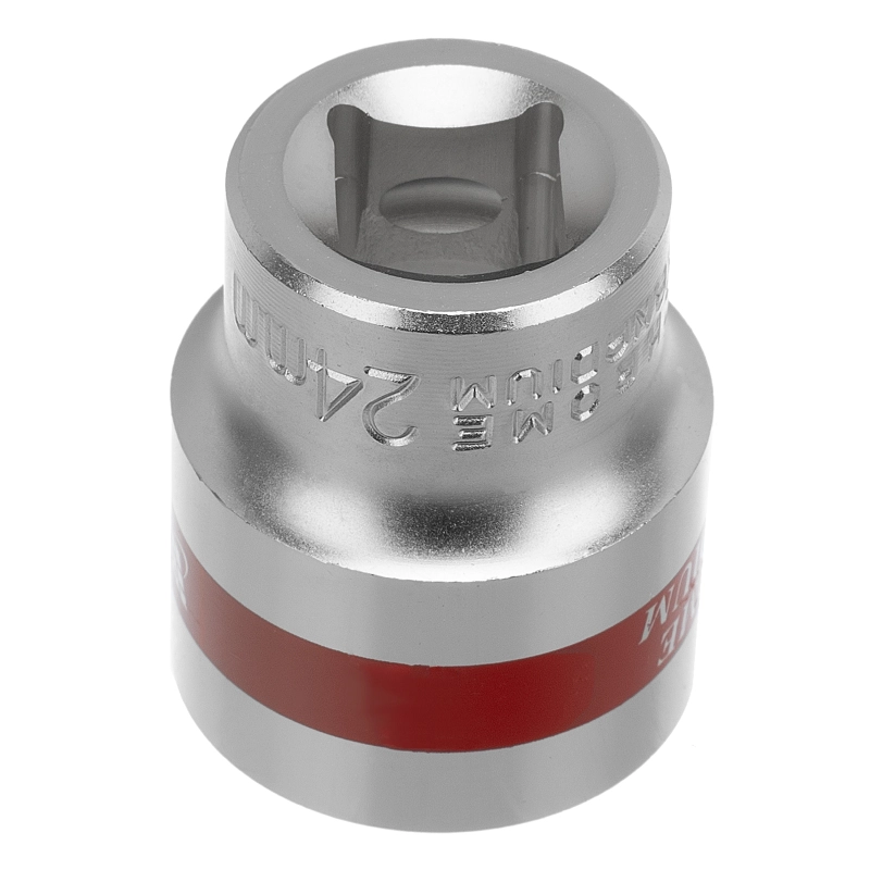 Набор торцевых головок, 1/2", 12 гранные, CrV, 10-24мм, 10 штук Matrix (13596)