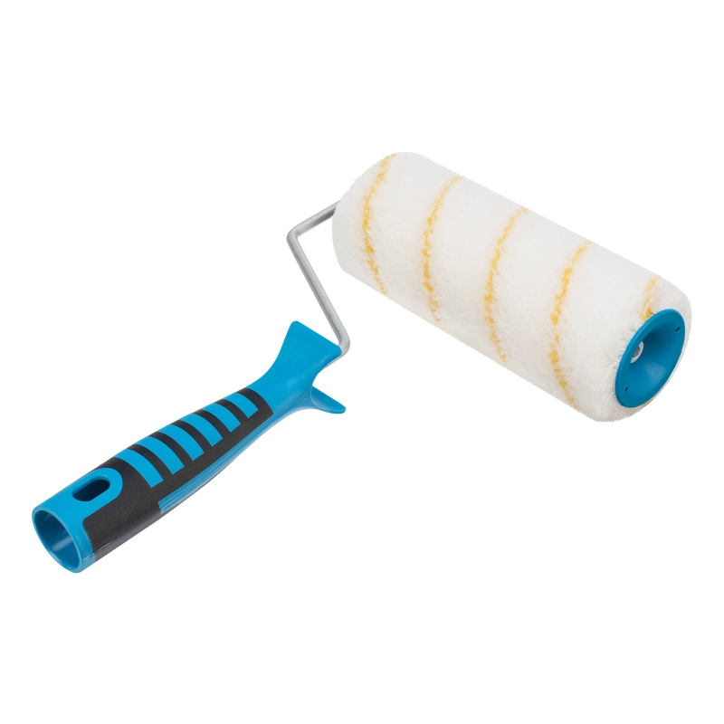 Валик для внутренних работ синтетический, с двухком.ручкой, 180 мм, ворс 12 мм, D 48 мм, D ручки 6 мм, полиакрил Matrix (80659)