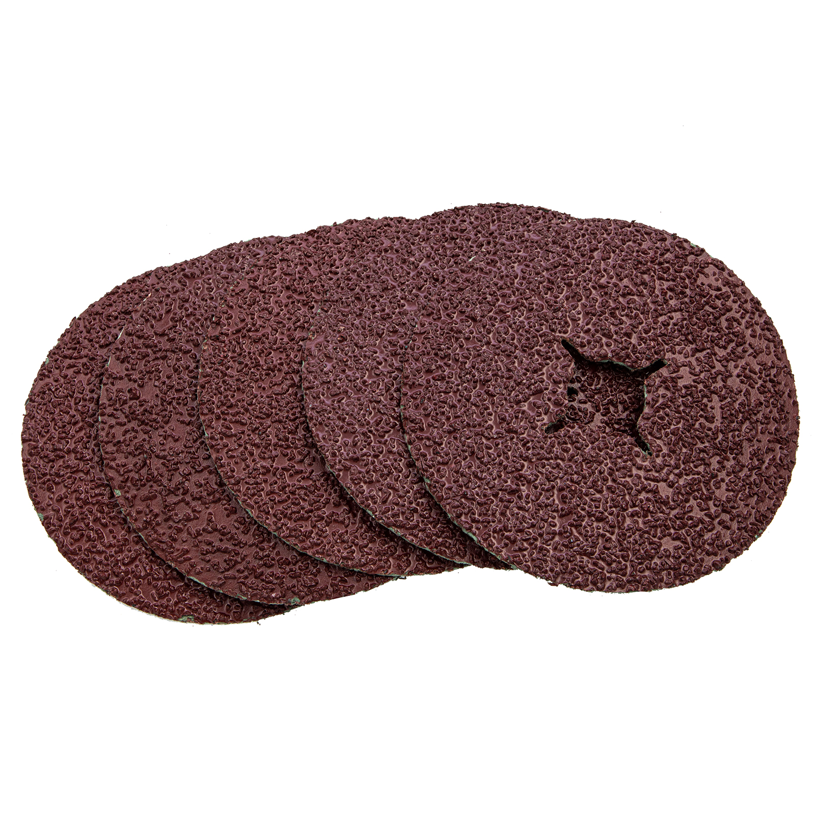 Круги фибровые 5 шт, Р 24, 115 х 22 mm Matrix (73901)