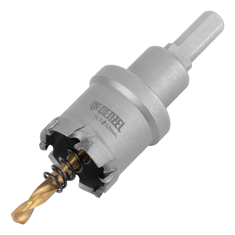 Коронка по металлу твердосплавная, 32 мм Denzel (724010)