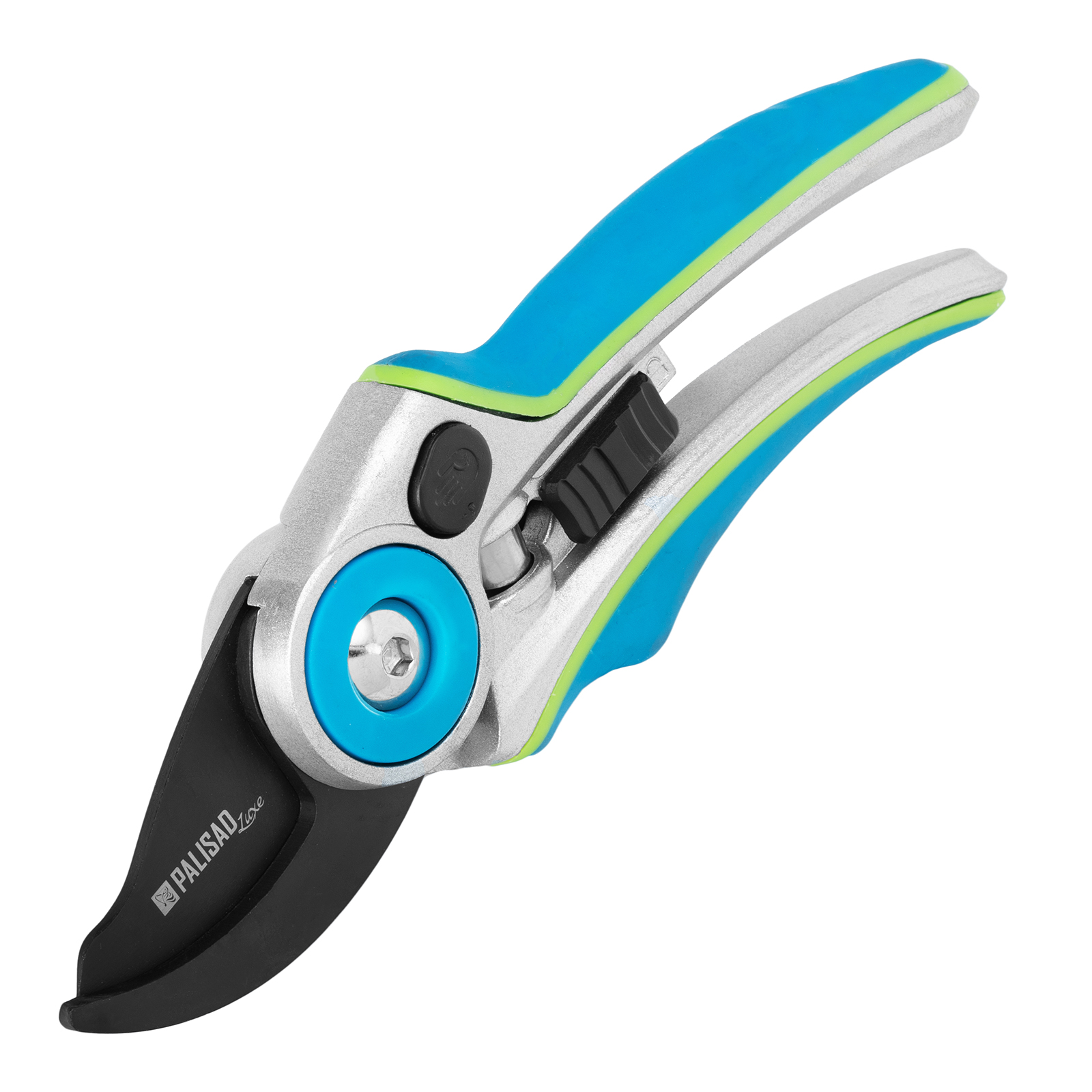 Секатор прямого реза, 210 мм, регулировка захвата, алюминиевые рукоятки, Luxe, Palisad (60474)