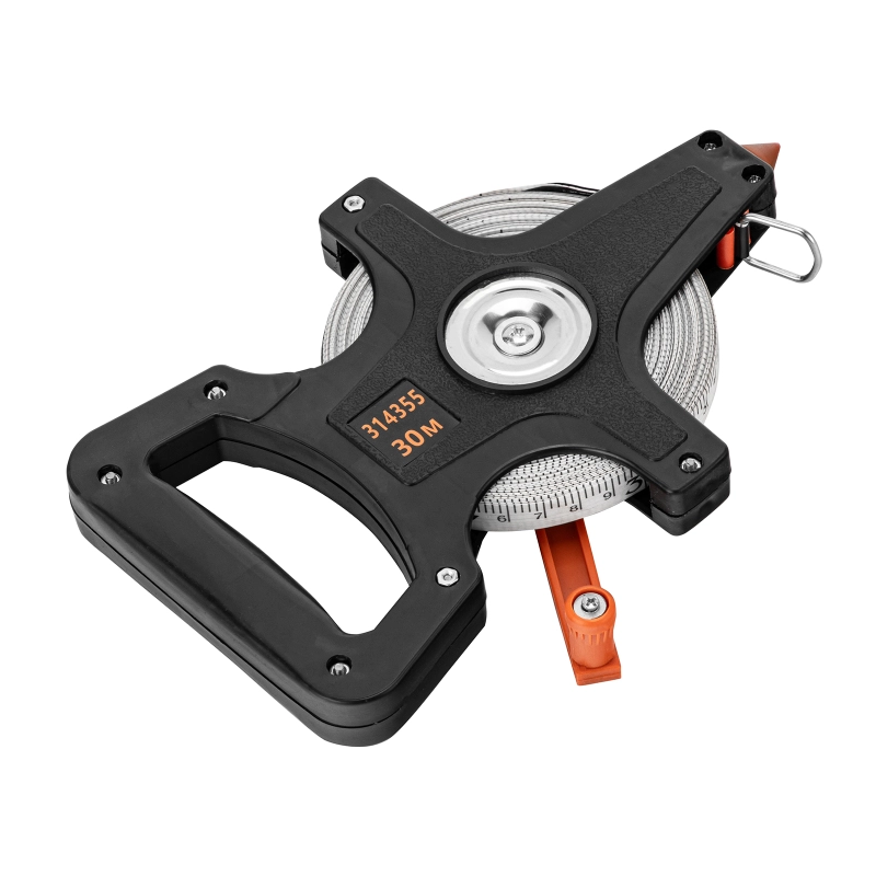 Рулетка геодезическая, 30 м х 12,5 мм, лента ПВХ, открытый корпус Sparta (314355)