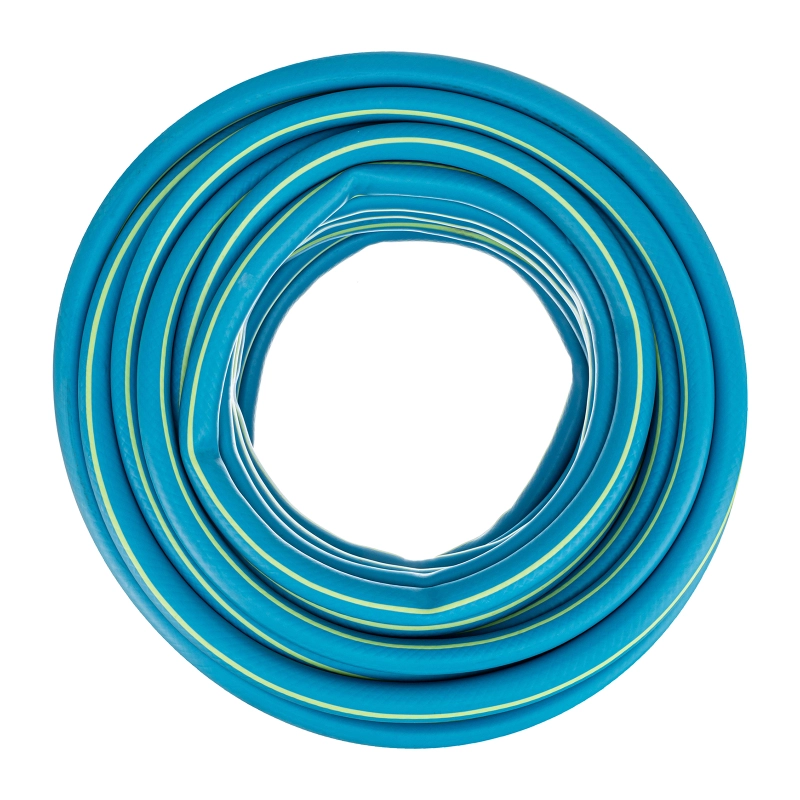 Шланг поливочный армированный 3 слойный ТЭП 3/4'', 35 м, лазурный Palisad (67109)