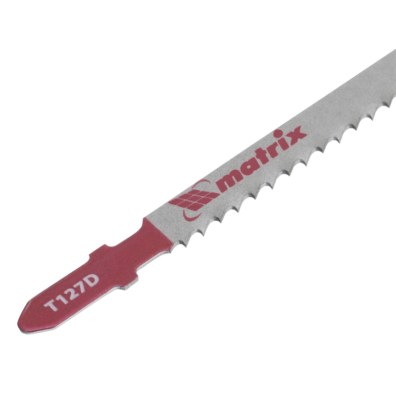 Полотна для электролобзика по металлу, 3 шт, T127D, 75 х 3 мм, HSS Matrix Professional (78208)