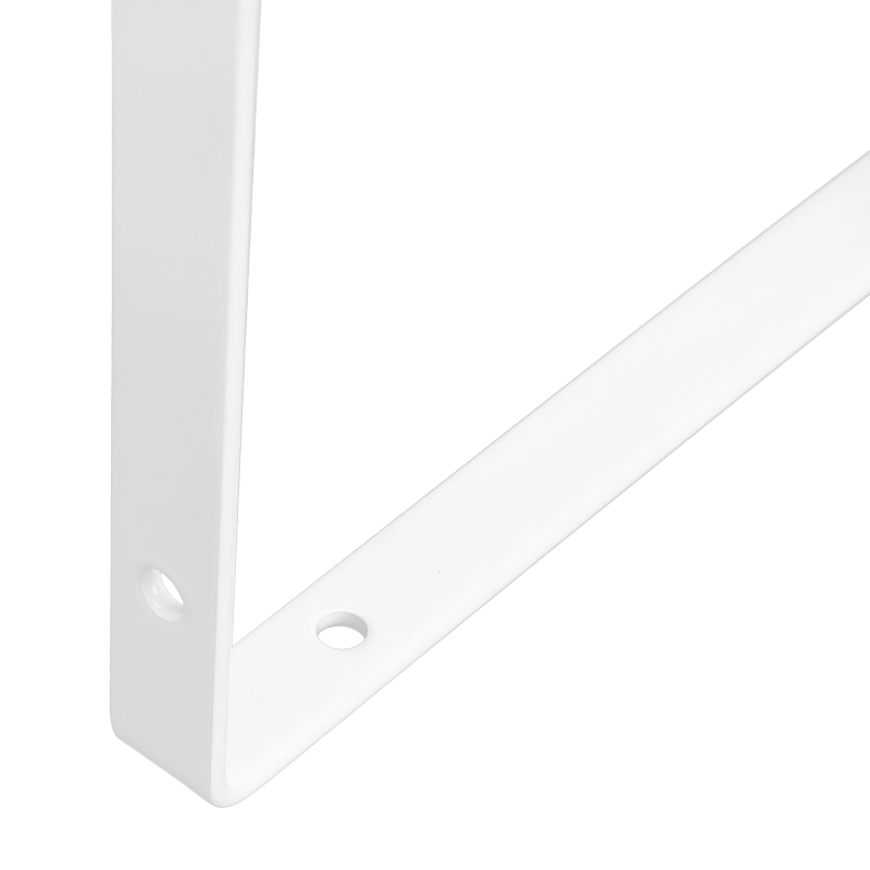 Кронштейн декоративный, 250 х 250 мм, белый Сибртех (94052)