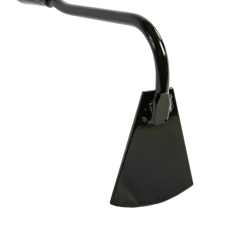 Мотыга стальная, 60 х 80 х 780 мм, узкая, деревянный черенок, Сибртех (62312)