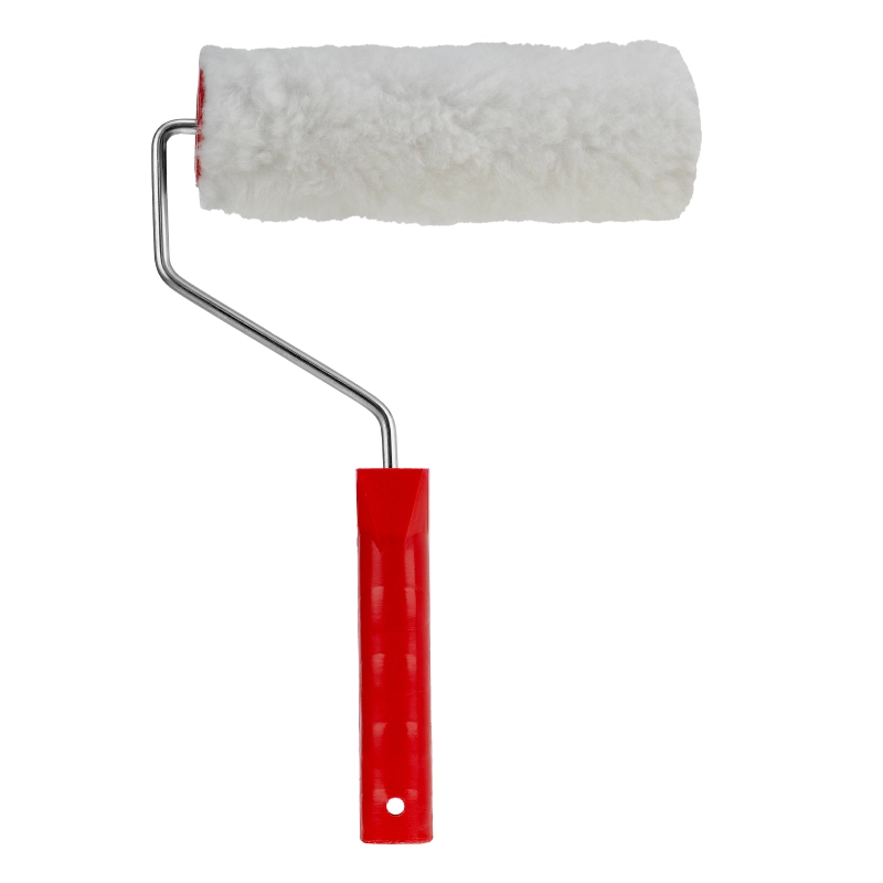 Валик "Искусственный мех", в сборе, 200 мм, D 48 мм, D ручки 6 мм, крепление шплинтом Сибртех (80153)