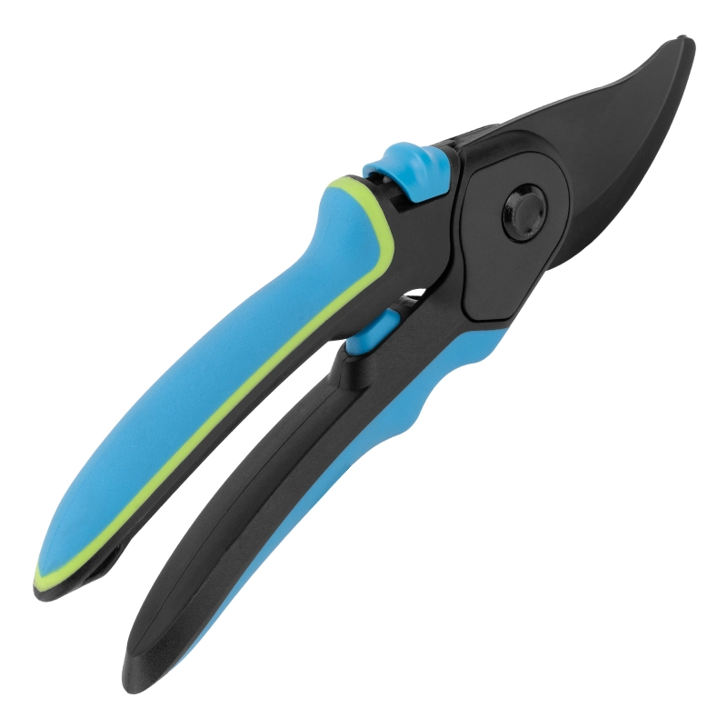 Секатор прямого реза, 225 мм, регулировка захвата, трехкомпонентные рукоятки, Luxe, Palisad (604795)