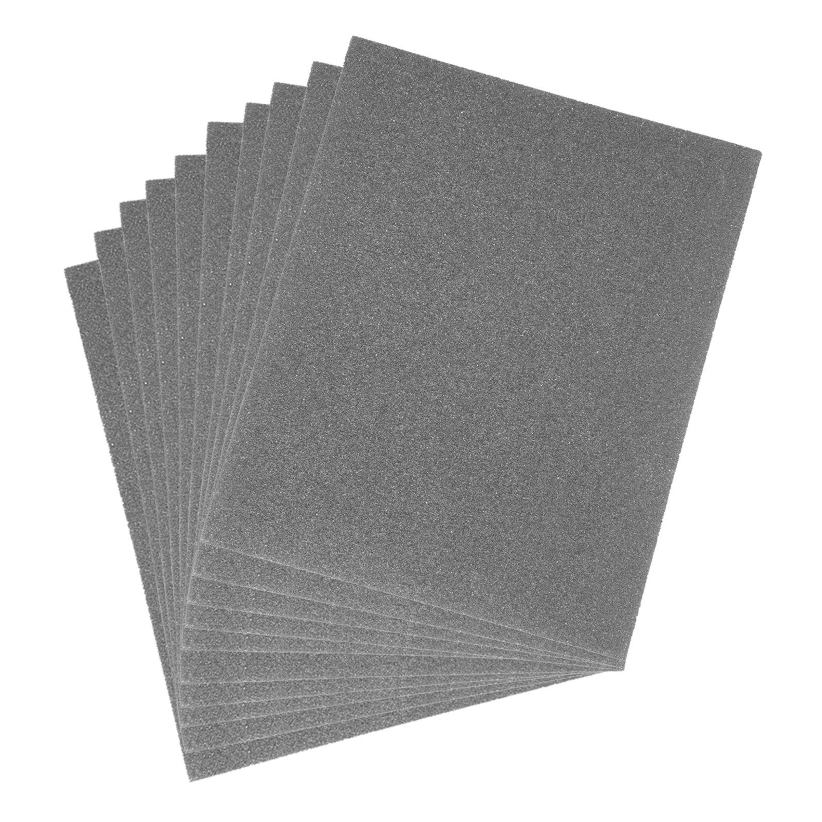Шлифлист на тканевой основе, P 40, 230 х 280 мм, 10 шт, влагостойкий Сибртех (756337)