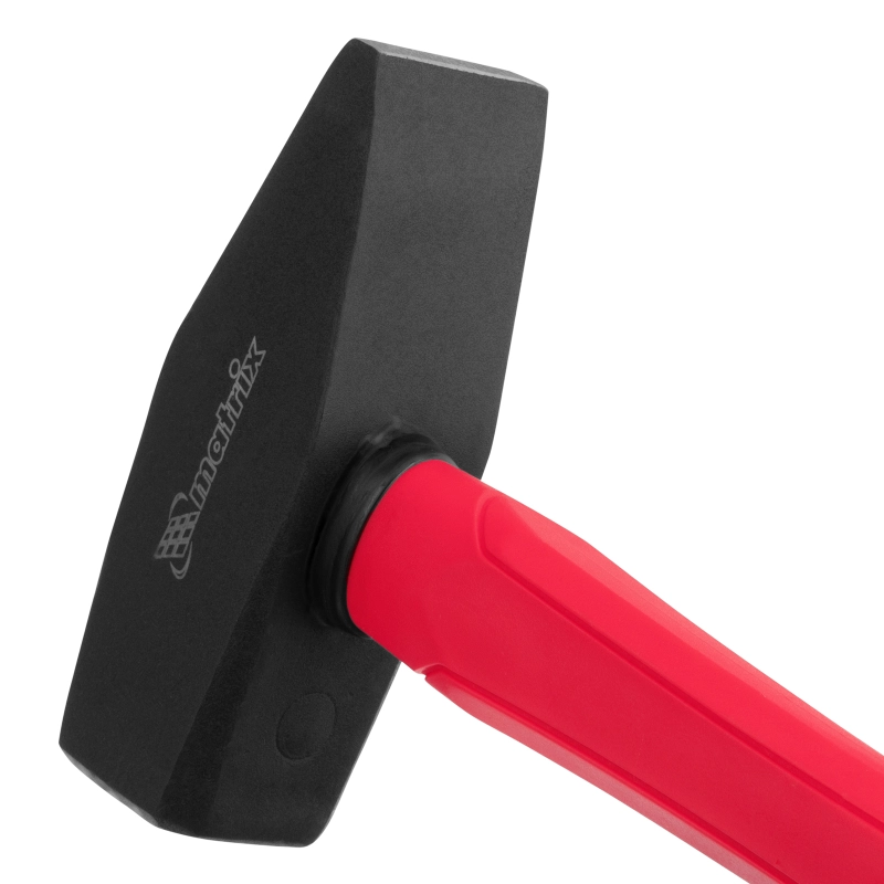 Молоток слесарный optimal, 1500 г, фибергласовая обрезиненная рукоятка, квадратный боек Matrix (10384)