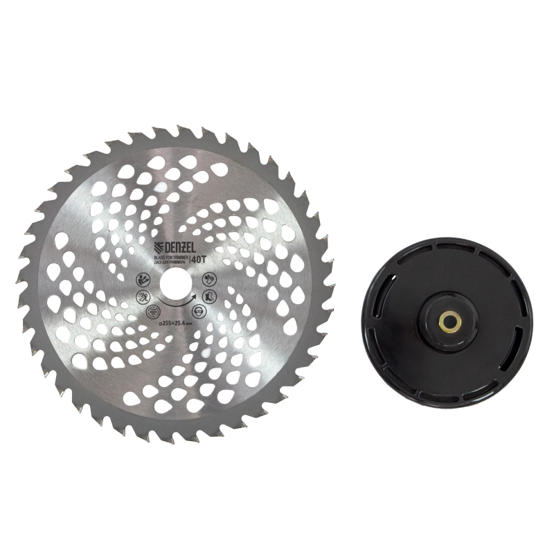 Триммер бензиновый DT 33S, 33 см3, 1.8 л. с, разъемная штанга, состоит из 2 частей Denzel (96223)