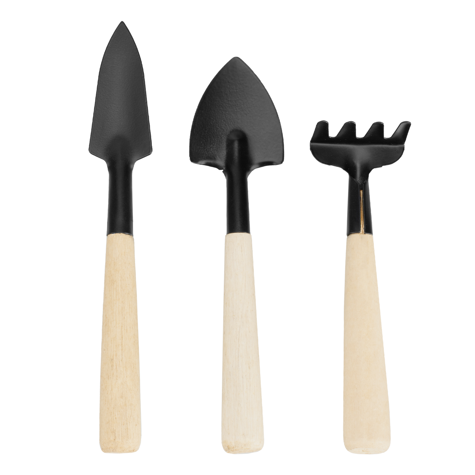 Набор по уходу за комнатными растениями, деревянные рукоятки, 3 предмета, Palisad (63042)