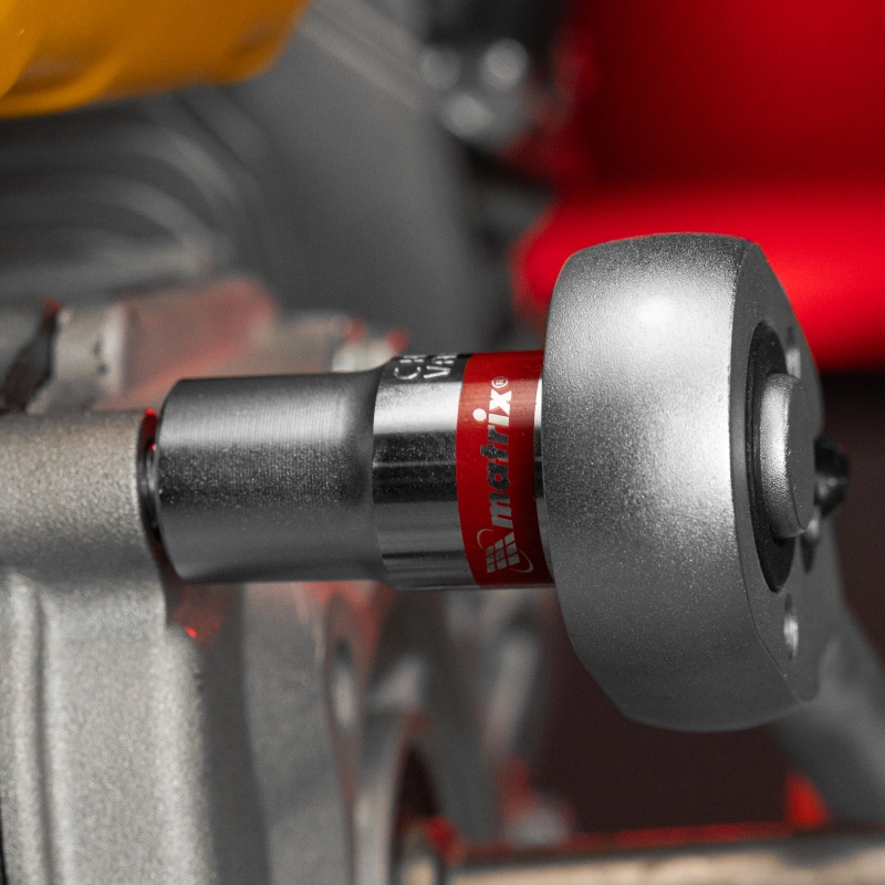 Головка торцевая, 13 мм, шестигранная, CrV, под квадрат 1/2, хромированная Matrix (13113)