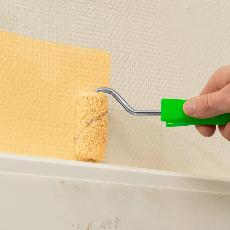 Мини-валик сменный "Водные краски", 60 мм, ворс 12 мм, D 16 мм, D ручки 6 мм, полиэстер Сибртех (80581)