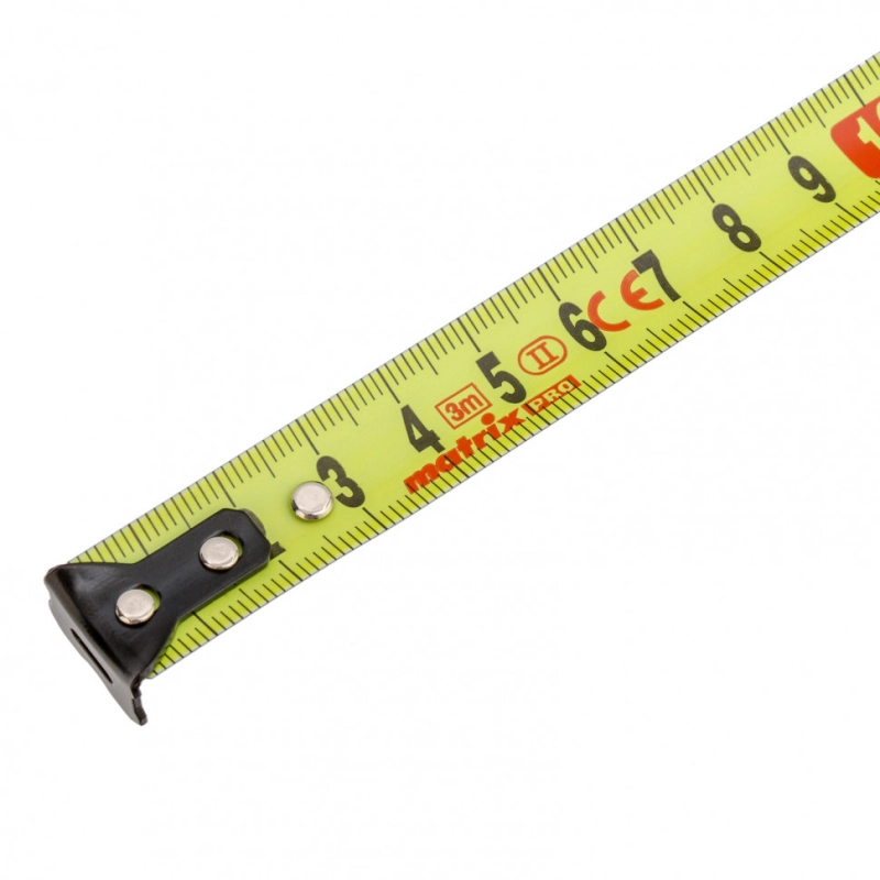 Рулетка Neon,3 м x 16 мм,обрезиненный корпус,3 фиксации,Pro Matrix (32590)