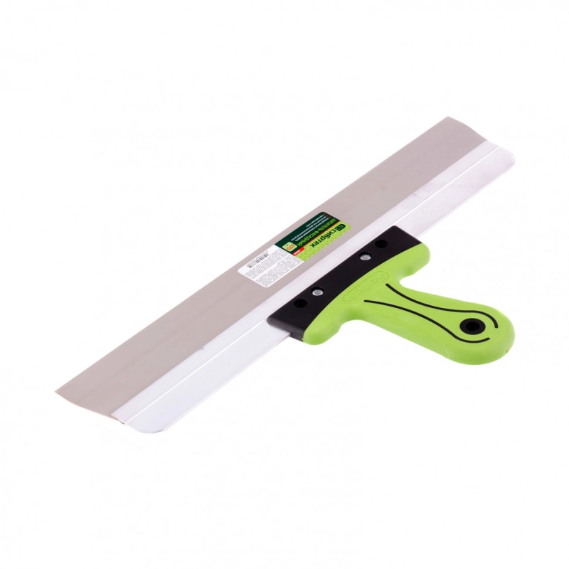 Шпатель фасадный, нержавеющая сталь, 470 мм, двухкомпонентная ручка Сибртех (85585)