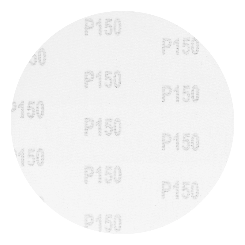 Круг абразивный на ворсовой подложке под "липучку", P 150, 150 мм, 5 шт Matrix (73889)