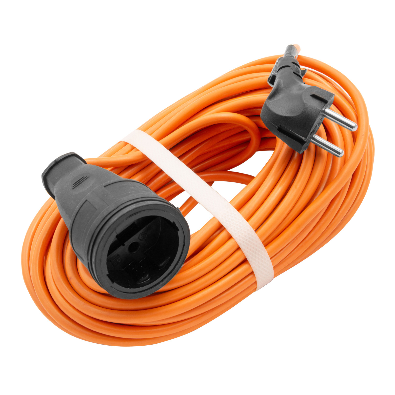 Удлинитель-шнур силовой 20 м, 16А, тип УХ16, ПВС, 1 розетка без заземления Сибртех (95822)