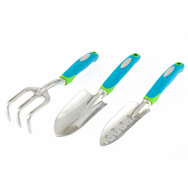 Набор садового инструмента, алюминиевый цельнолитой, 3 предмета, Luxe, Palisad (62902)