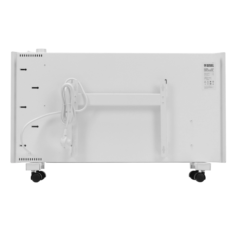 Конвектор электрический XCE-2000, 230 В, 2000 Вт, X-образный нагреватель Denzel (98132)