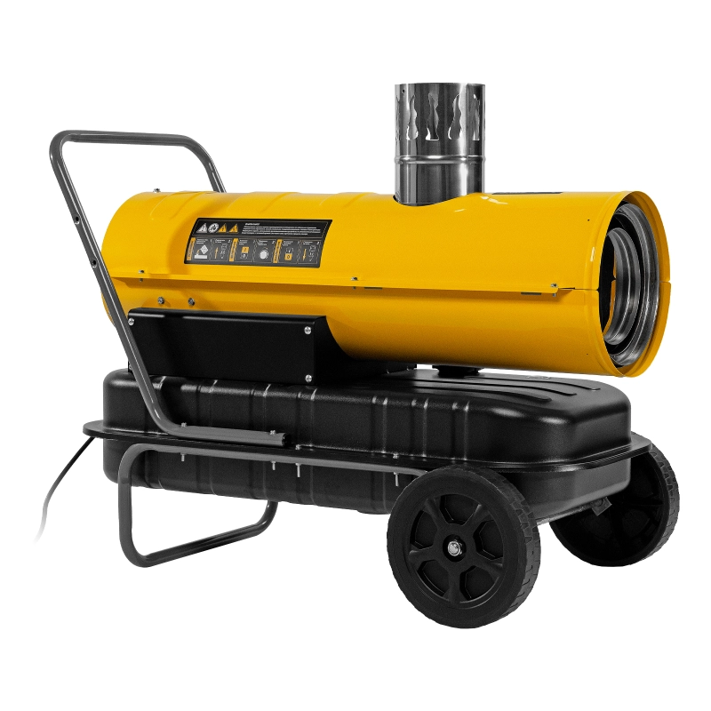 Дизельная тепловая пушка NHG-20i, 20 кВт, 600 м3/ч, непрямой нагрев, цифровой термостат Denzel (96491)